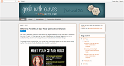 Desktop Screenshot of geekwithcurves.com